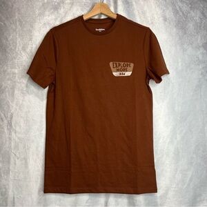 Nwt Goodfellow & Co Men's Standard Short Sleeve Crew Neck Graphic T-Shirt S